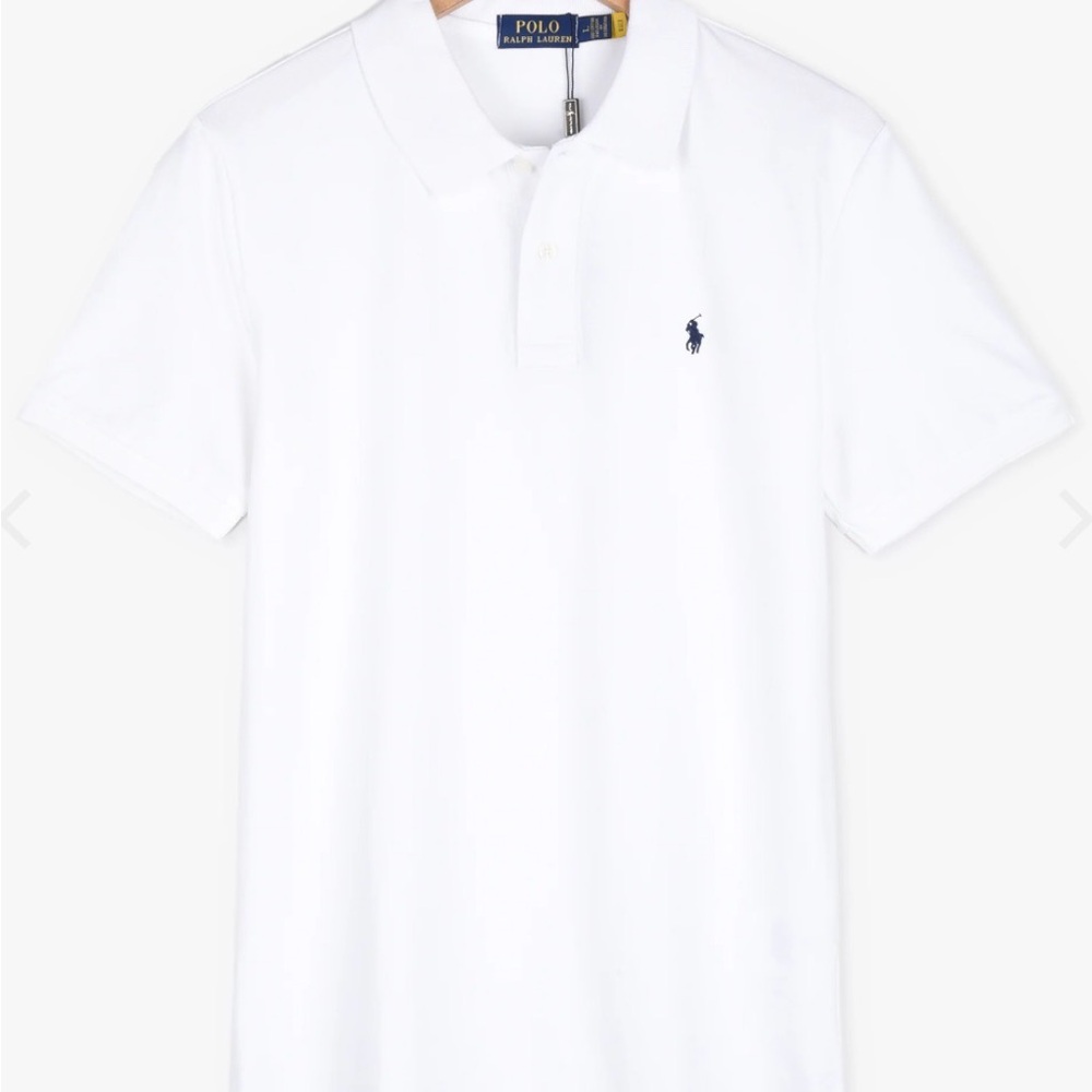 Polo by Ralph Lauren Classic White Polo Shirt - Picture 1 of 3